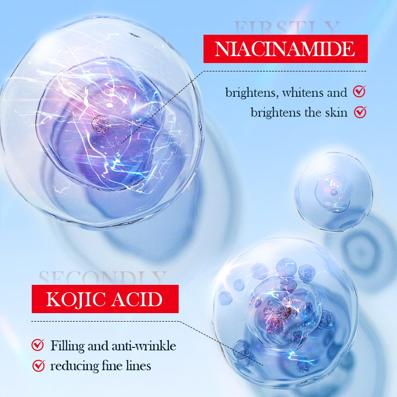10pcs SADOER Kojic Acid Facial - đánh giá và giá Sheet Mask Collagen