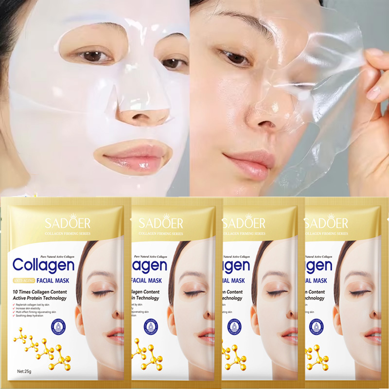 10PCS Collagen Anti Wrinkle Fa - đánh giá và giá Sheet Mask Collagen